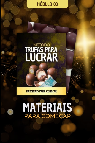 03. Materiais necessários
